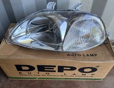 HONDA CIVIC VI EJ EK SO Headlight DEPO 217-1120L-RD-E 1996 On LEFT N/S Near Side