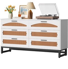 Mericonia 6-Drawer Rattan