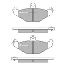 Brake Pads Set For Lotus