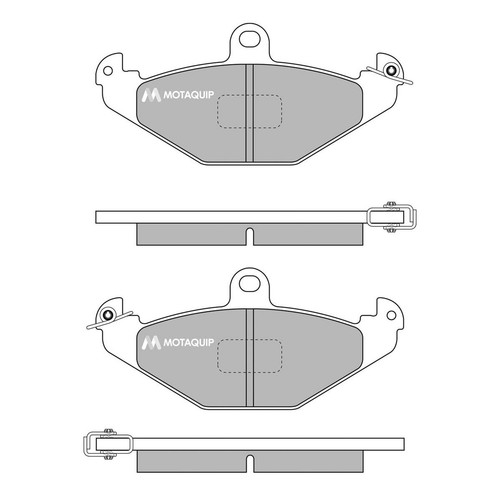 Brake pads set for lotus - brake,