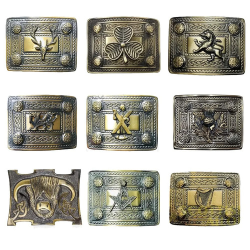 Scottish kilt buckle - scottish, antique