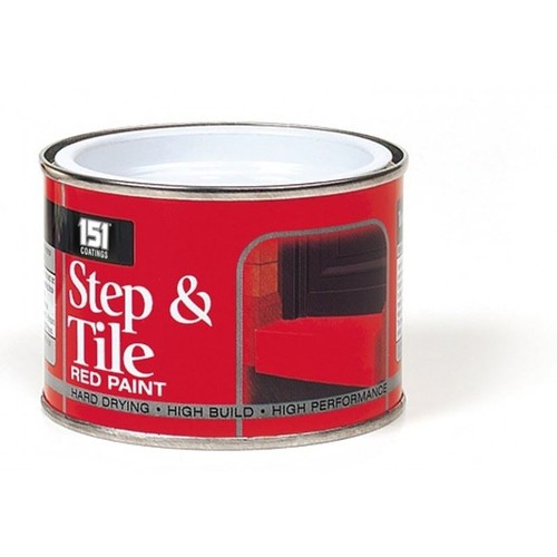 Step tile red - tile, paint