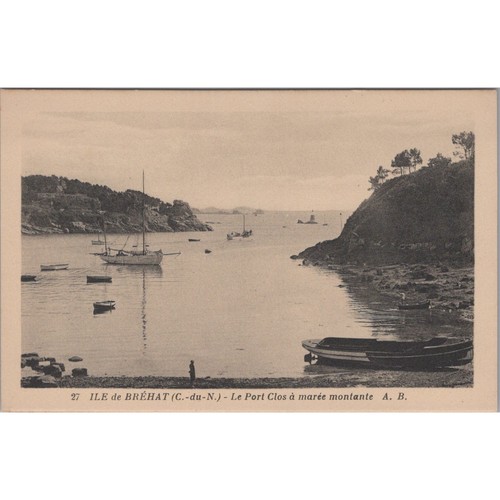 Postcard ile bréhat - ile,
