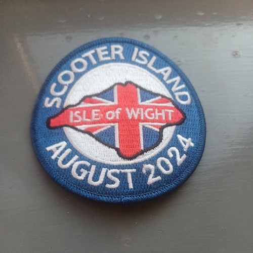 Scooter rally patch isle - scooter,