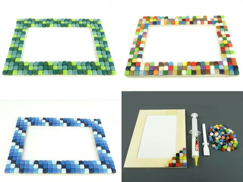 Mosaic mirror frame kits - mirror,