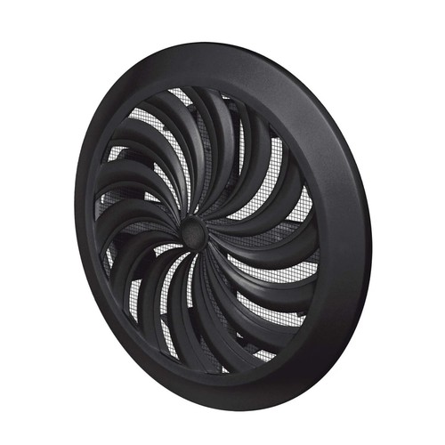 Black air vent grille - air,