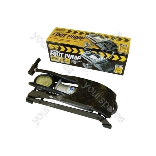Maypole foot pump heavy - maypole,