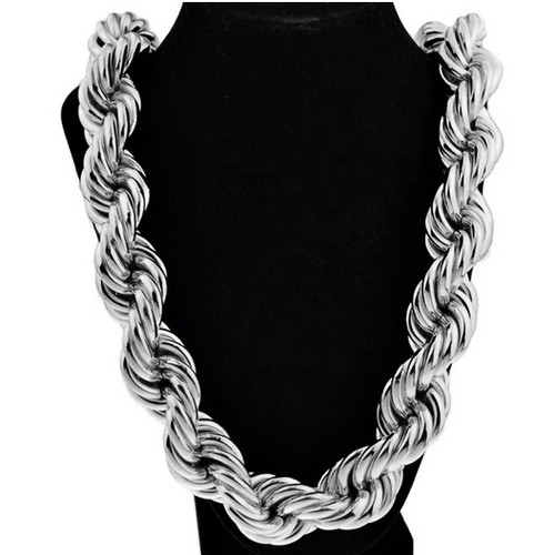 Mens huge rope chain x - mens, 36"