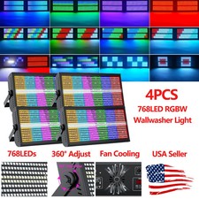 4X 200W RGB 768LED Wall Wash