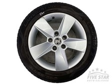 Skoda Octavia R16 Alloy Wheel With Tire 2016 Estate 4/5dr 5E0601025H (13-17)