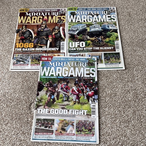 Miniature wargames magazines - miniature,