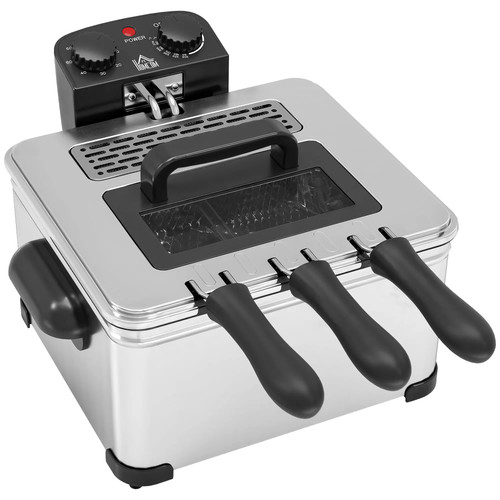 Homcom litre deep fat fryer - 5,