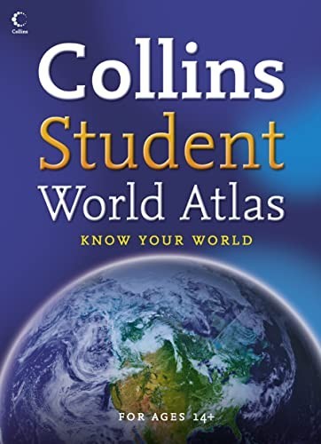 Collins student world atlas - student, by