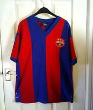 Toffs Barcelona Retro Old Fashioned Football Shirt Co. Free Post.
