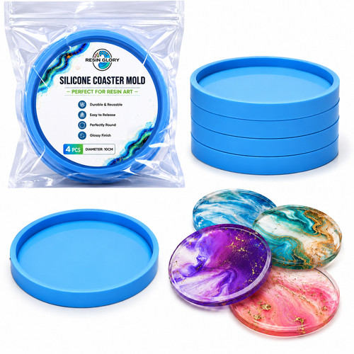4pcs set epoxy resin molds - epoxy,