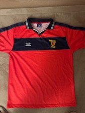 Scotland National Team  1999-00 away football shirt Size xL