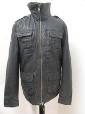 VINTAGE SUPERDRY LEATHER