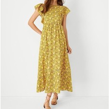 Ann Taylor Palm Tree Ruffle
