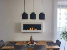 Hanging bio fireplace 900x400