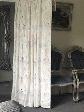 Laura Ashley Tabatha Ballerina Thermal Weighted Eyelet Curtains 90’D & 102’W