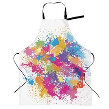 White Painting Artist Apron