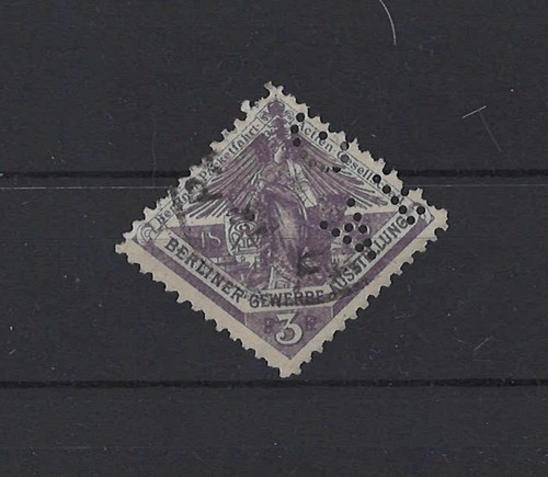 Proof berlin 63 - berlin,, perfin