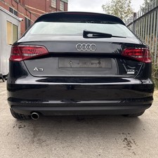 Audi A3 8V 2013 - 2017 Hatchback 5 Door Complete Rear Bumper In Black LY9T