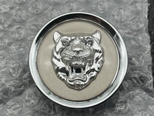 NEW GENUINE JAGUAR ALLOY WHEEL CENTRE CAP BADGE OYSTER MXD6249AA XJ XK S TYPE