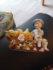 Antique Conta & Boehme  Boy Posy Vase