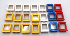 21 x LEGO VINTAGE YELLOW, RED