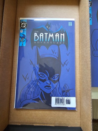 Batman adventures signed - batman,