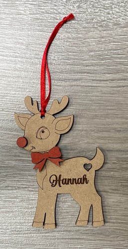 Reindeer personalised - reindeer,