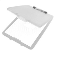CLEAR A4 BOX FILE CLIPBOARD