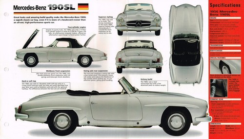 Mercedes benz 190sl 190 - mercedes-benz, 190sl/190