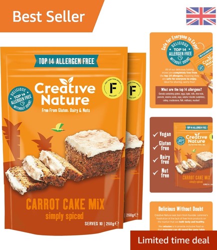 Gourmet gluten free carrot - free,