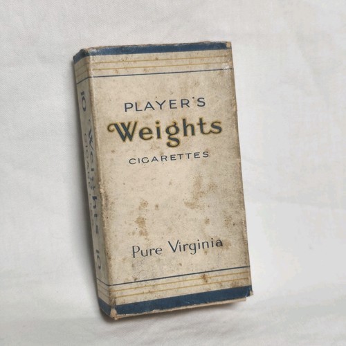 Players weights cigarette box - players,