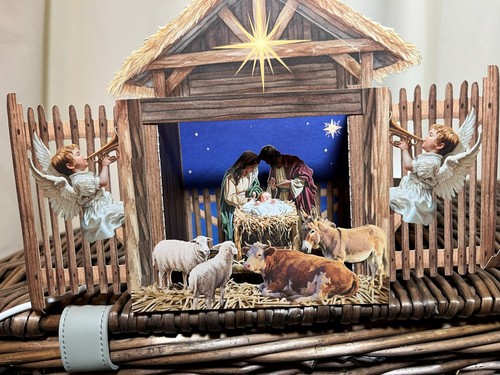 Pop large nativity scene - large,