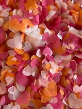 10000+Biodegradable Mixed Sizes Hearts Wedding Confetti