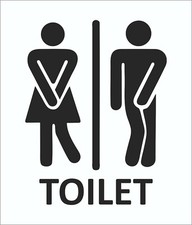 Funny toilet door sign woman - funny,