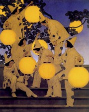 Maxfield Parrish Lantern