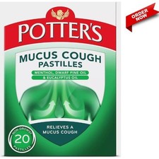 Potters Mucus Cough Pastilles