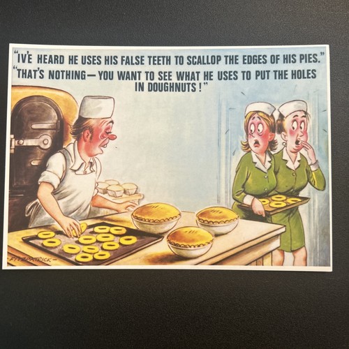 Bamforth black triangle comic - black,