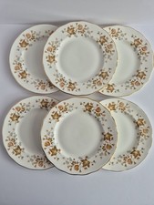 6 X Vintage Colclough English