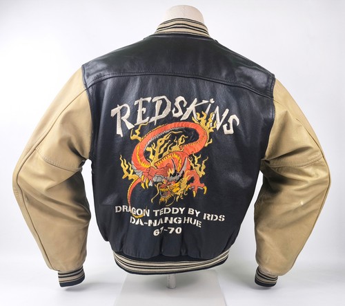 Redskins leather jacket - leather,