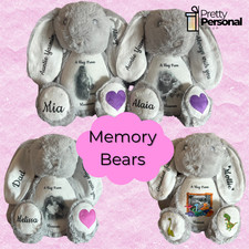 Memory bears | Handmade | Gift | Your Own Photos | Cuddle From Heaven | NEXT DAY