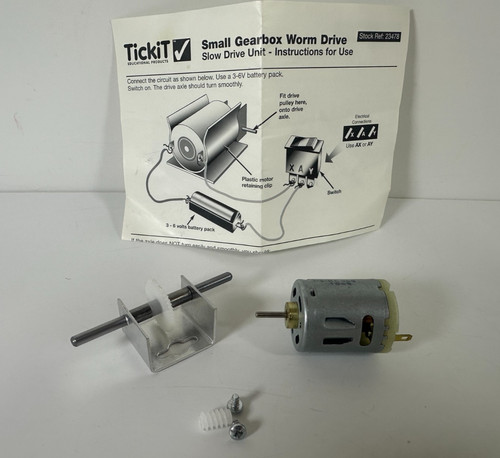 Small gearbox worm - small,