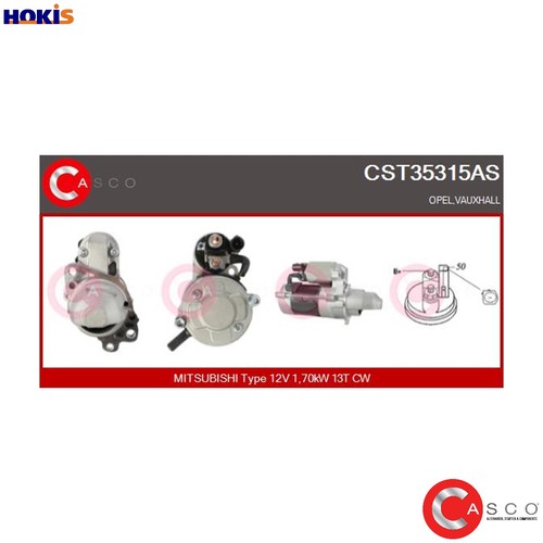 Starter cst35315as for - starter,