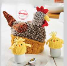 CHICKEN TEA COSY & CHICK EGG