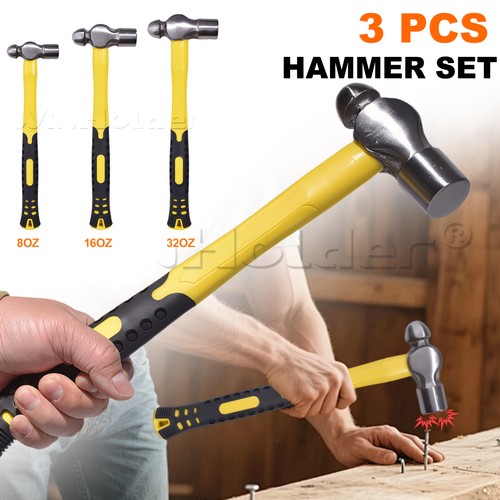 3piece ball pein hammer - 3piece,
