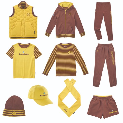 New style girlguiding brownies - new,